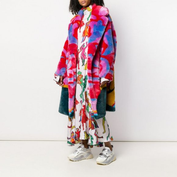 STELLA McCARTNEY All Together Now Beatles Lucy in the Sky w/ Diamonds Maxi Dress - Picture 3 of 15